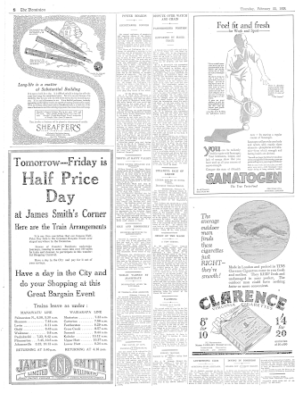 Issue page