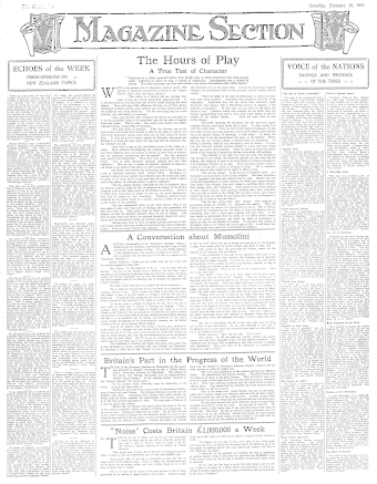 Issue page