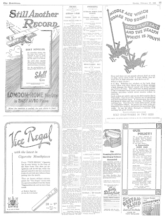 Issue page