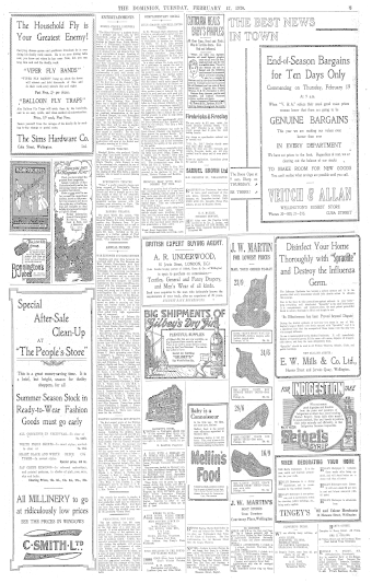 Issue page