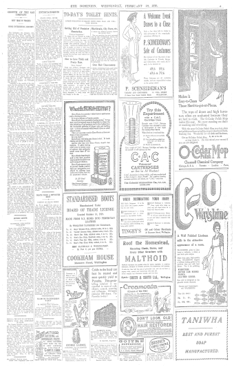 Issue page
