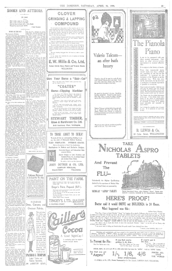 Issue page