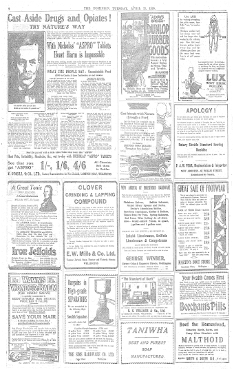 Issue page