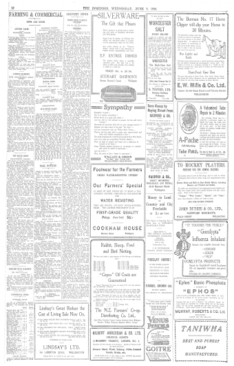 Issue page