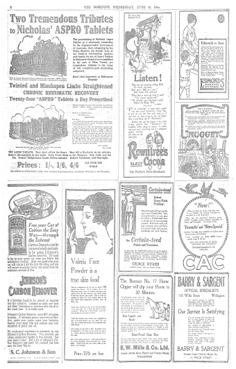 Issue page