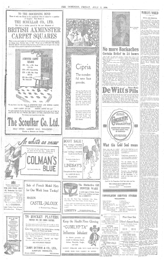 Issue page