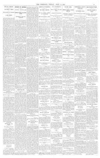 Issue page