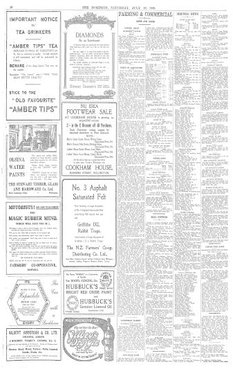 Issue page