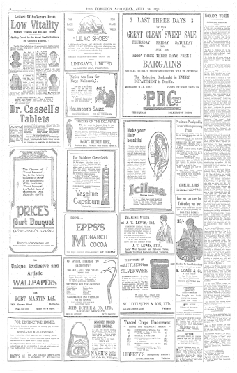 Issue page
