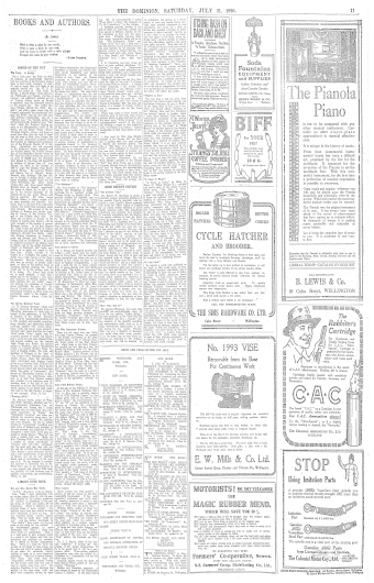 Issue page