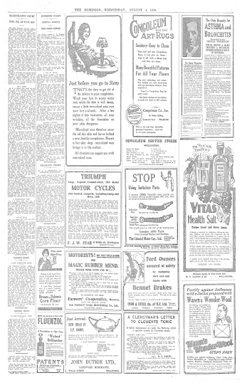 Issue page
