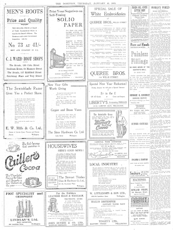 Issue page