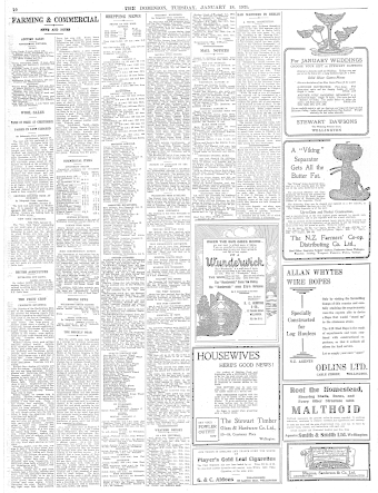 Issue page