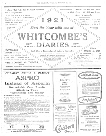 Issue page