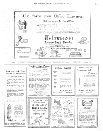 Issue page