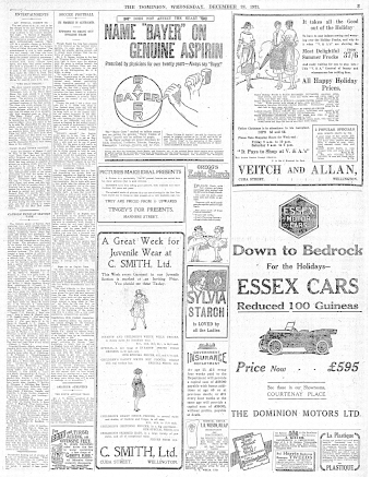 Issue page