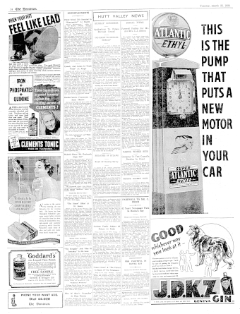 Issue page
