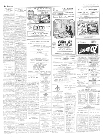 Issue page