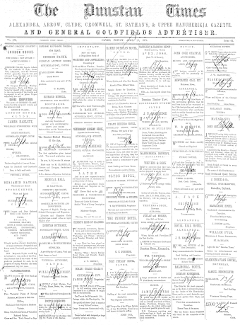 Issue page