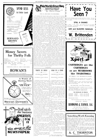 Issue page
