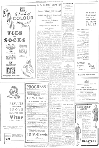 Issue page