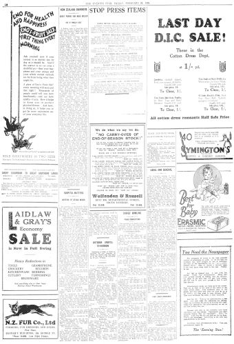 Issue page