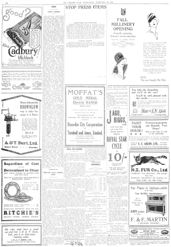 Issue page