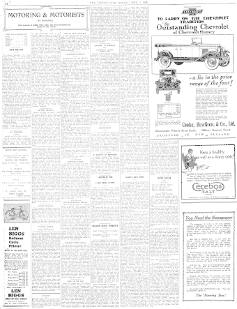 Issue page