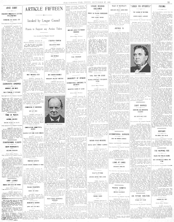 Issue page