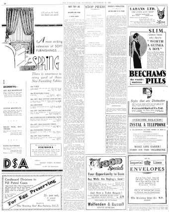 Issue page