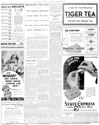 Issue page