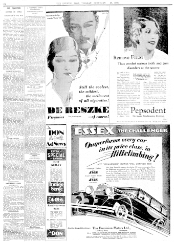 Issue page