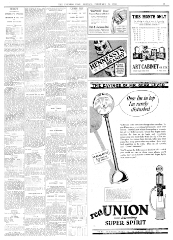 Issue page