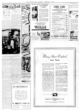 Issue page