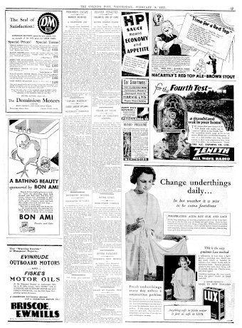 Issue page