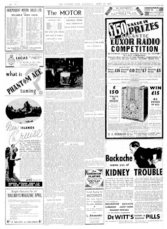 Issue page