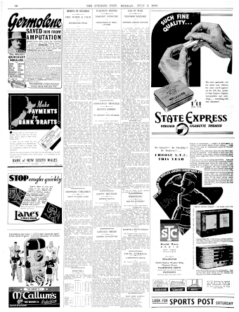 Issue page