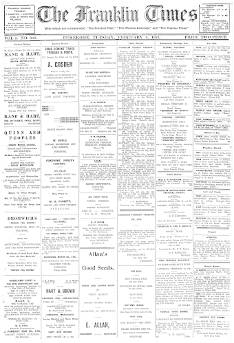 Issue page