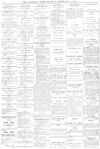 Issue page