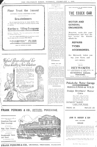 Issue page