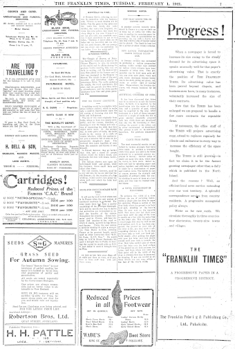 Issue page