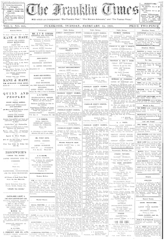 Issue page