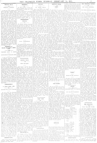 Issue page