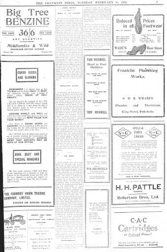 Issue page