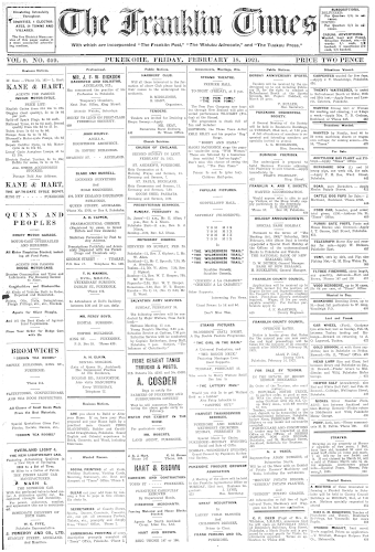 Issue page