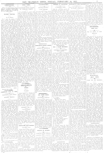 Issue page
