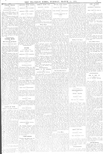 Issue page