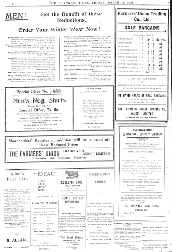 Issue page