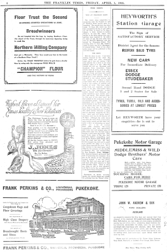 Issue page