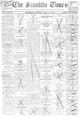 Issue page